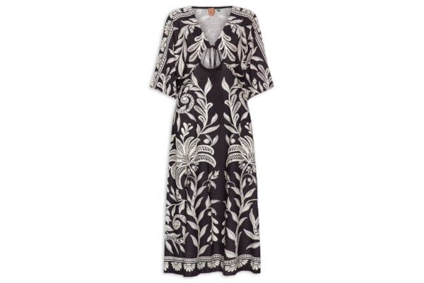 Vestido Coqueiro Sereno - Preto