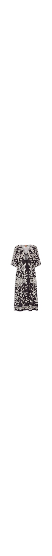 Vestido Coqueiro Sereno - Preto