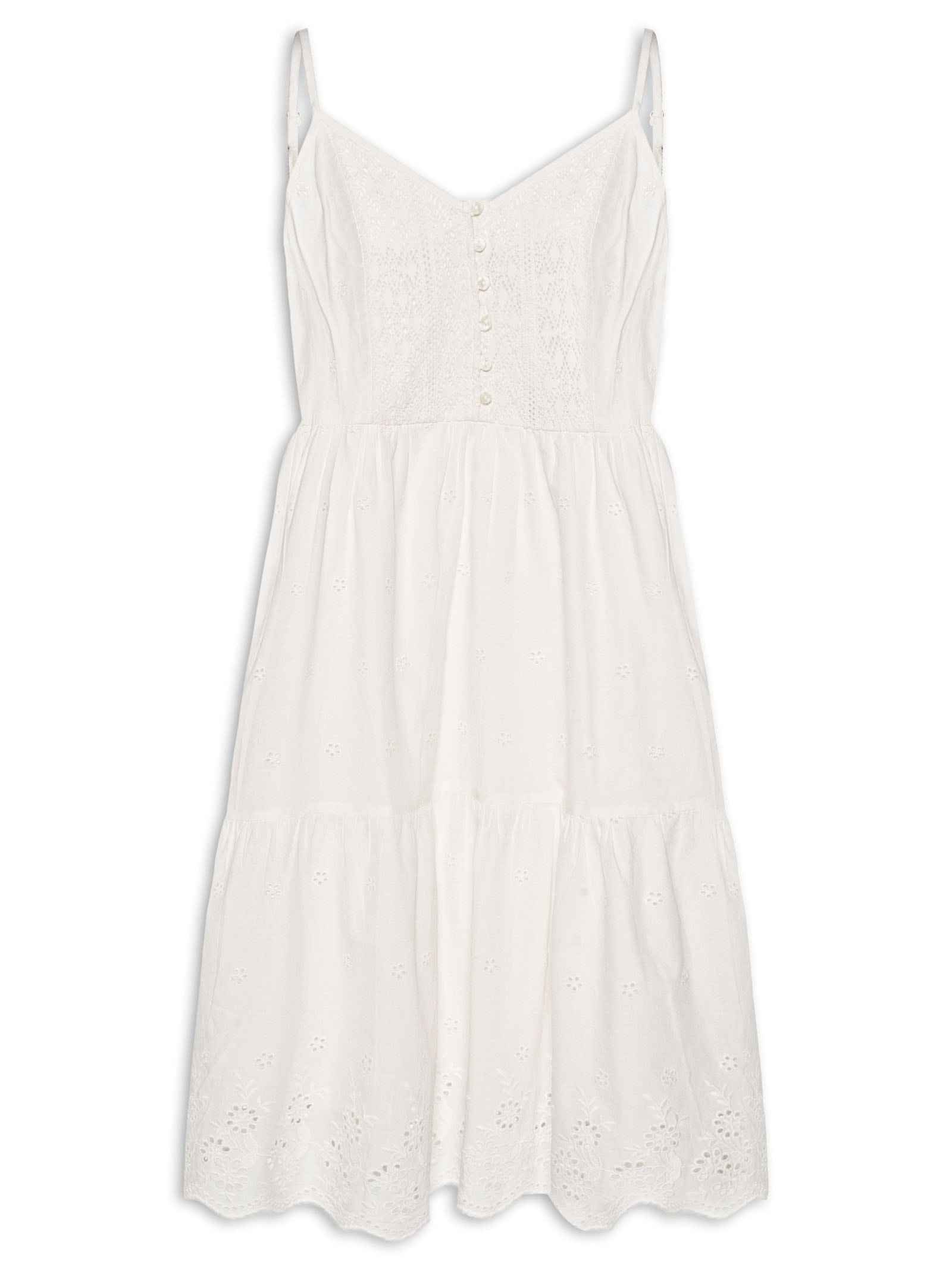 Vestido Cora Sl Mini Dress Branco Levi's