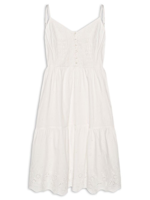 Vestido Cora Sl Mini Dress – Branco
