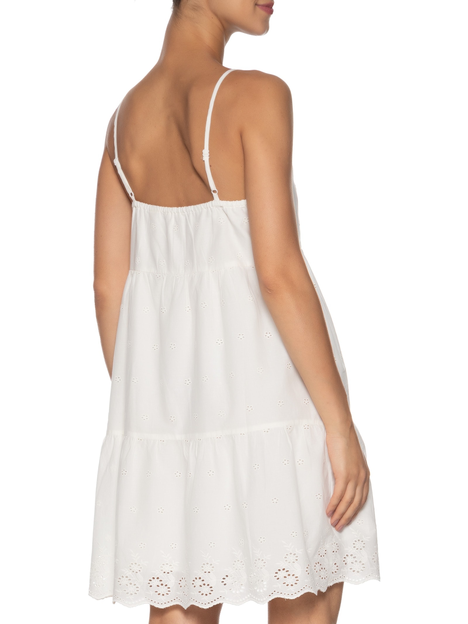 Vestido Cora Sl Mini Dress Branco Levi's