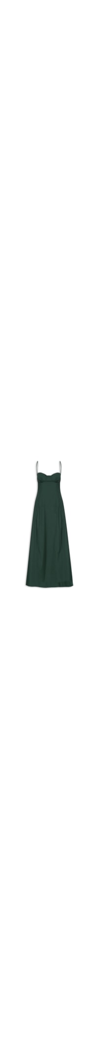 Vestido Corselet Alcinhas - Verde