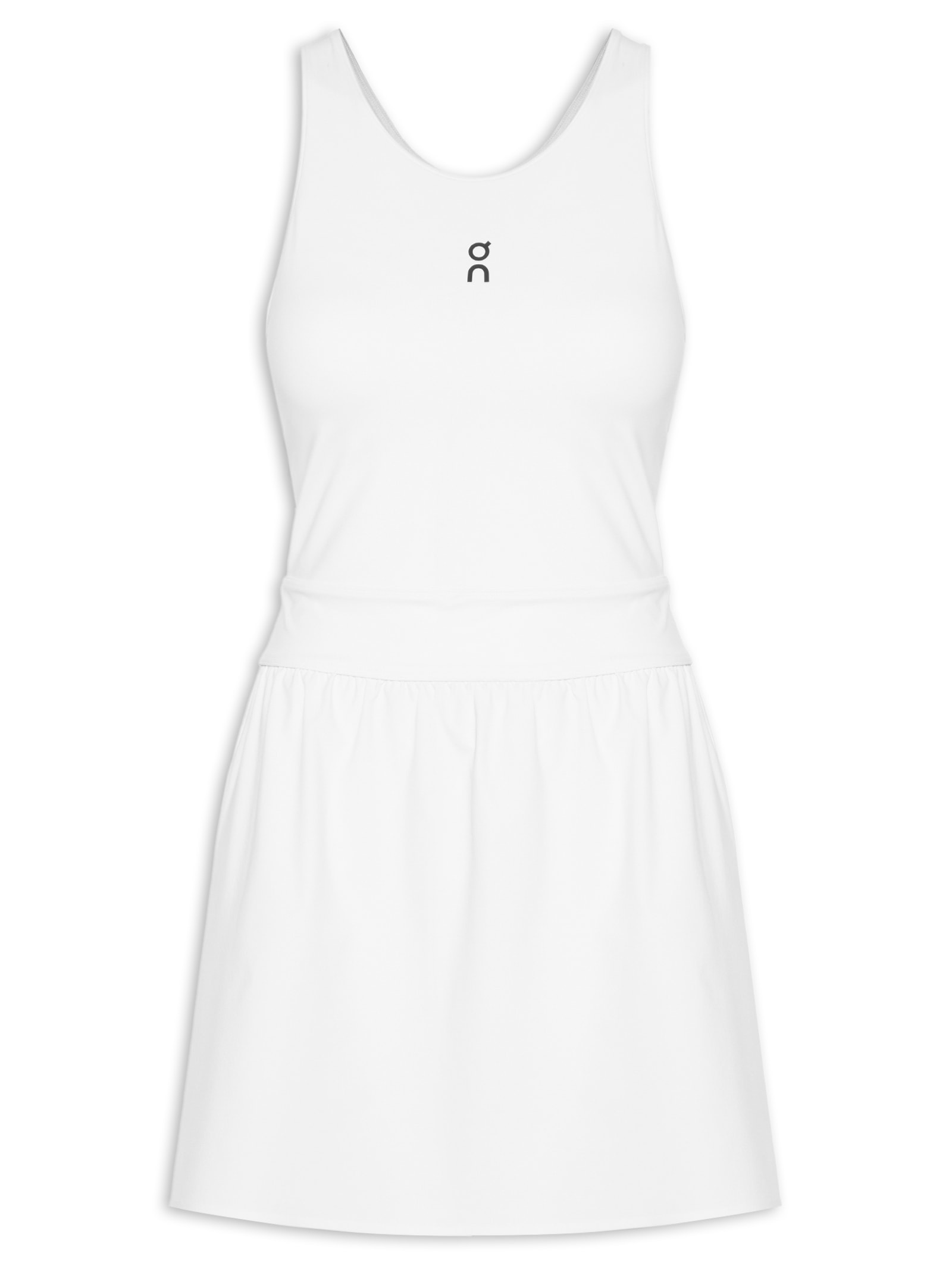 Vestido Court Split 1 Branco On Running