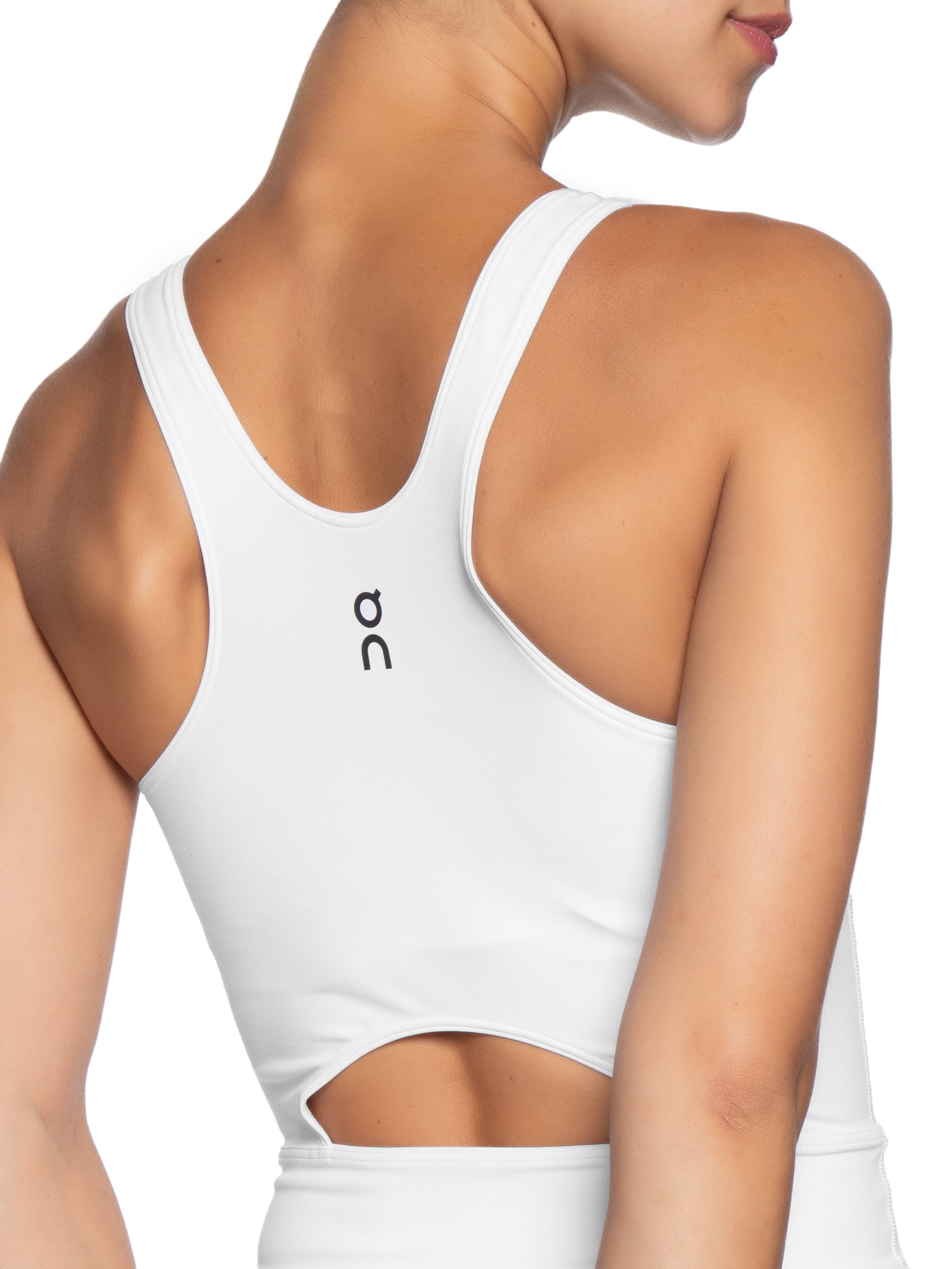 Vestido Court Split 1 Branco On Running