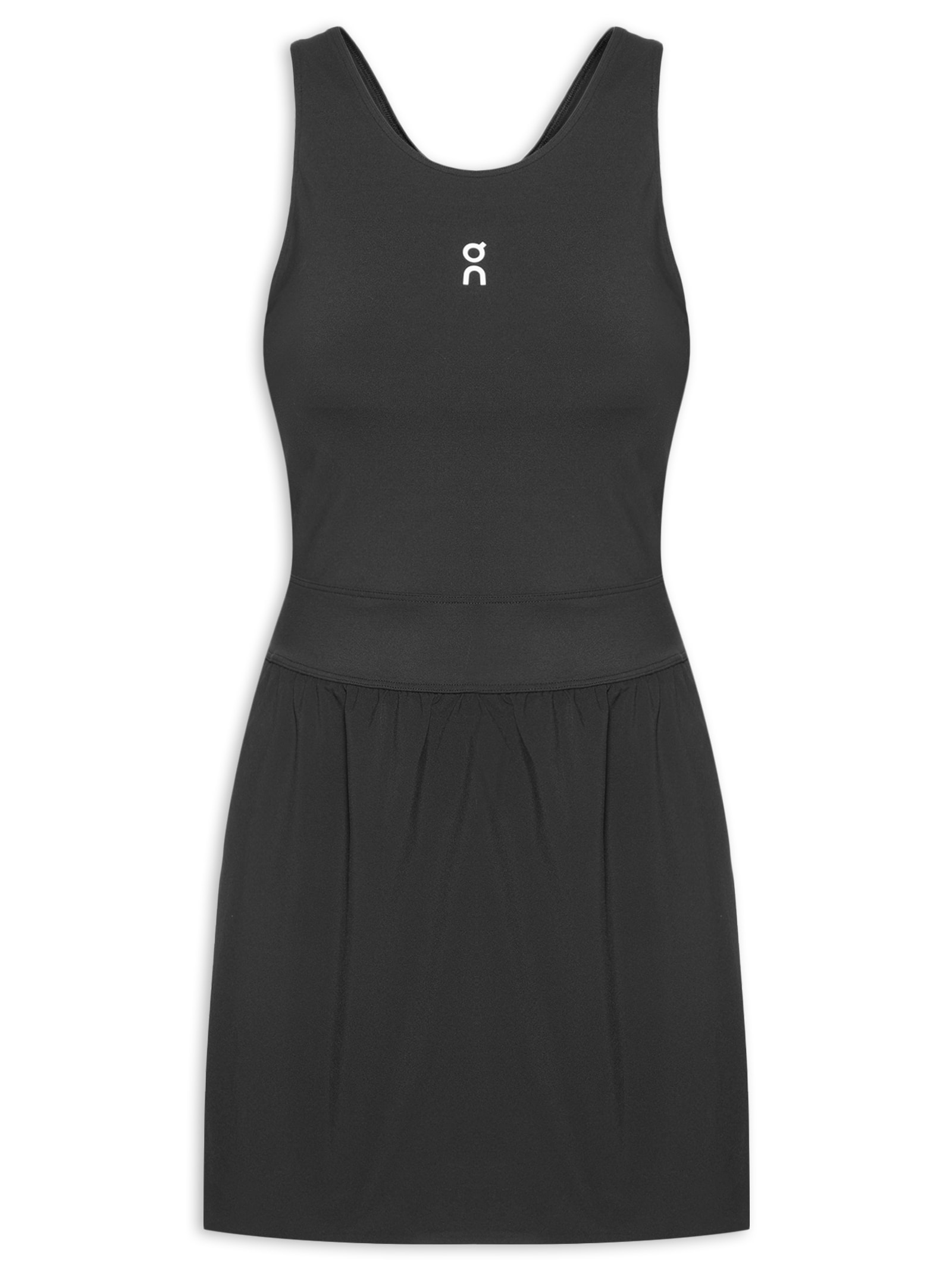Vestido Court Split 1 Preto On Running