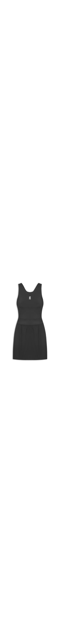 Vestido Court Split 1 - Preto