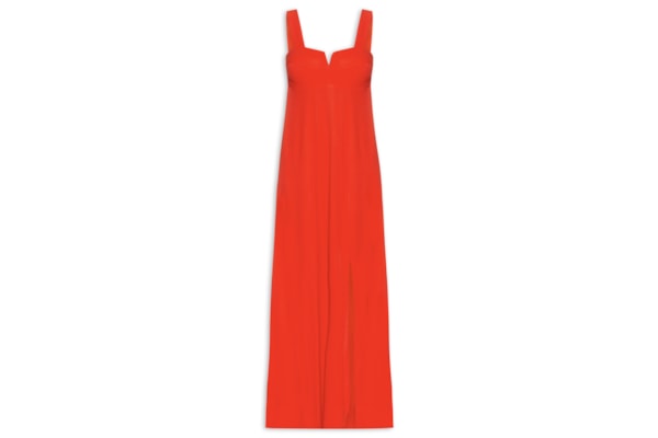 Vestido Crepe Rambla - Vermelho