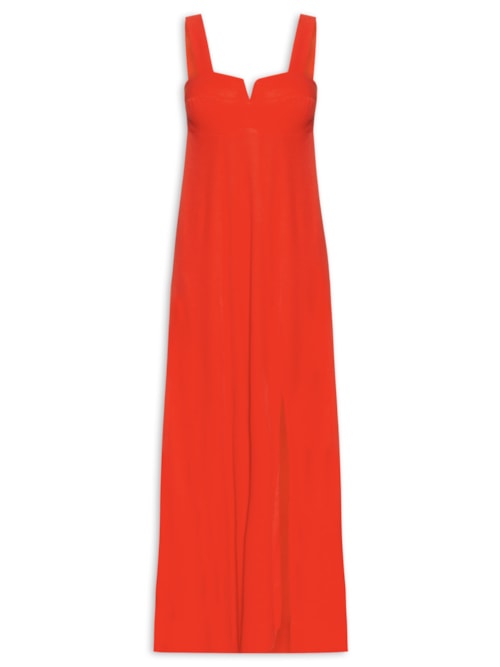 Vestido Crepe Rambla – Vermelho