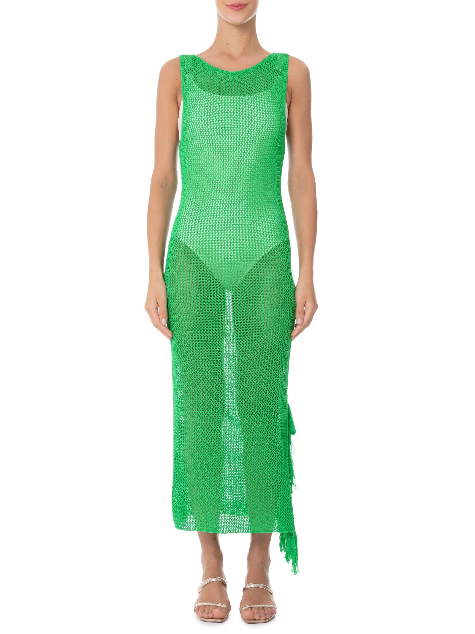 Vestido Crochê Verde  Mktbeach