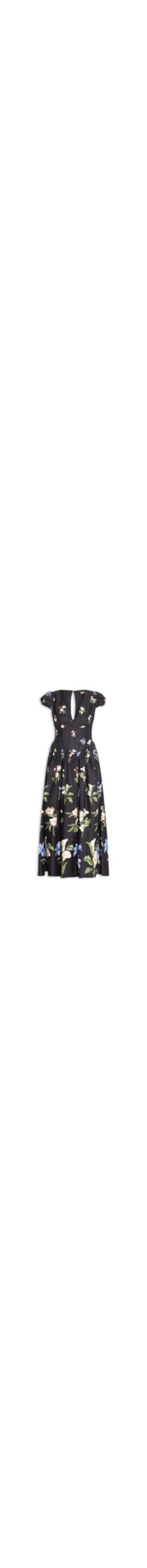 Vestido Cropped Agua de Flor - Preto
