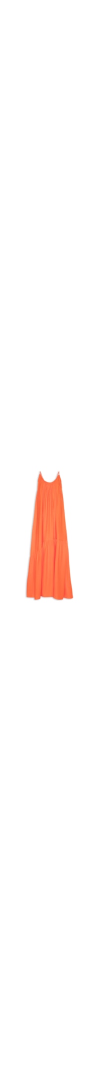 Vestido Cropped Alcinhas - Laranja