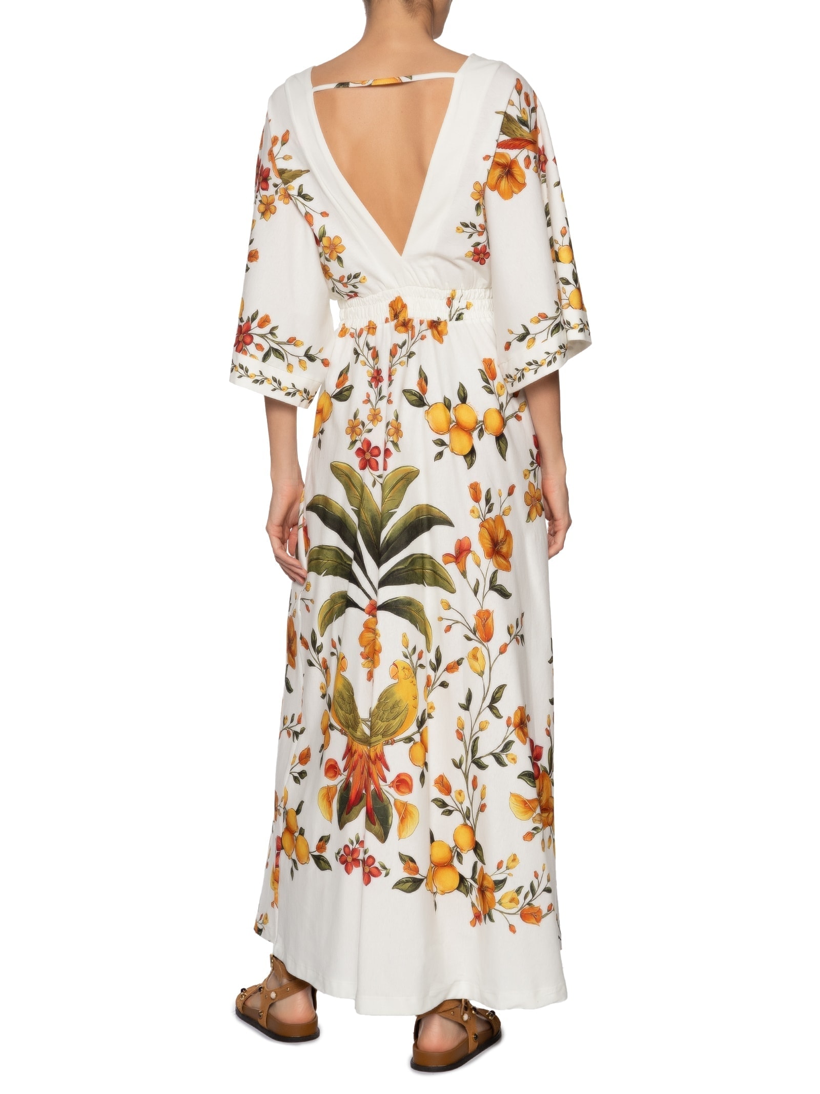 Vestido Cropped Bosque Chic Branco Farm