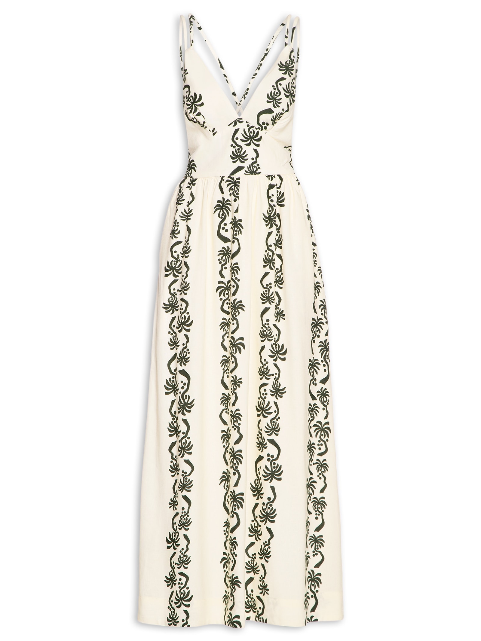 Vestido Cropped Estampa Aventureiro Bege  Dress To