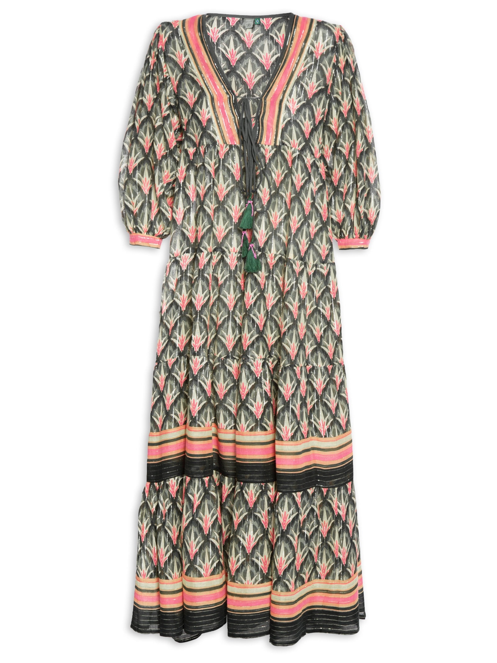 Vestido Cropped Tropicaxi Rosa  Farm