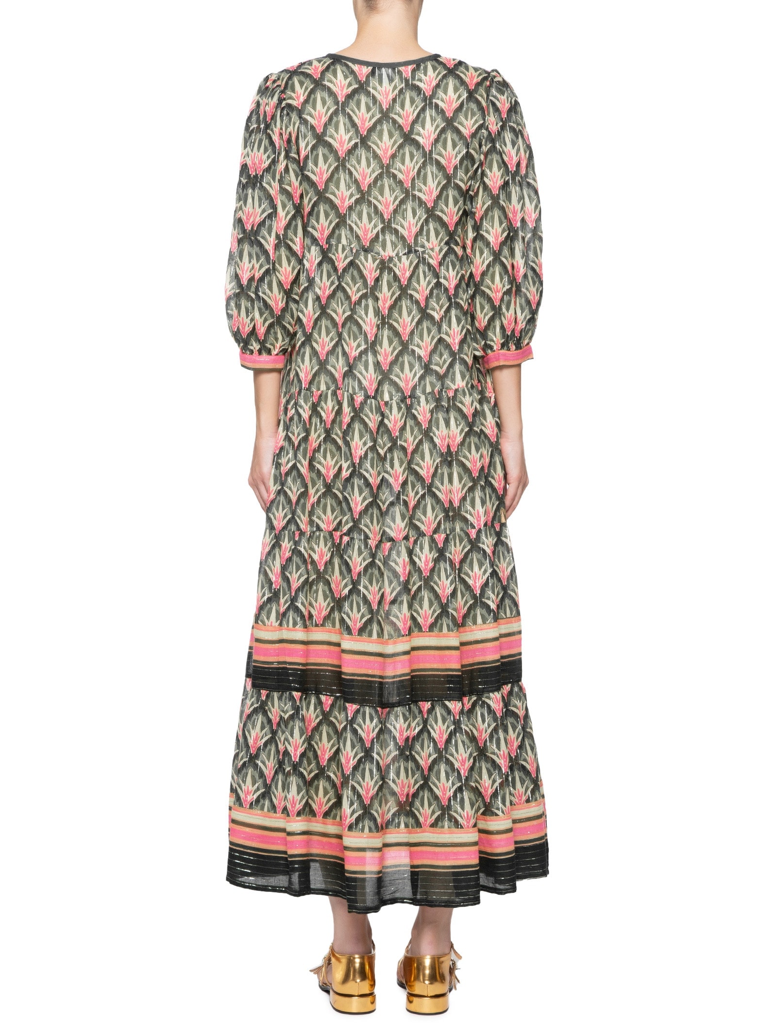 Vestido Cropped Tropicaxi Rosa  Farm