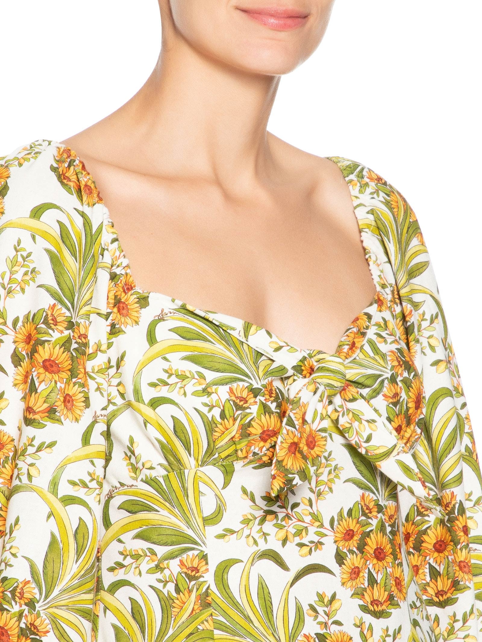 Vestido Curto Abacaflor Verde Farm