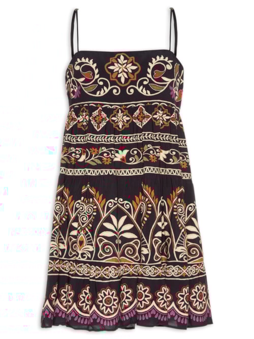 Vestido Curto Adriele – Preto