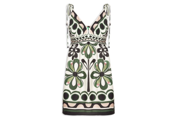 Vestido Curto Alça Florara – Preto