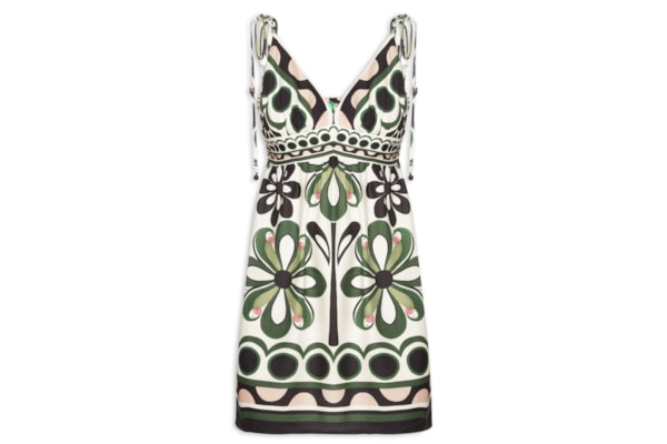 Vestido Curto Alça Florara – Preto