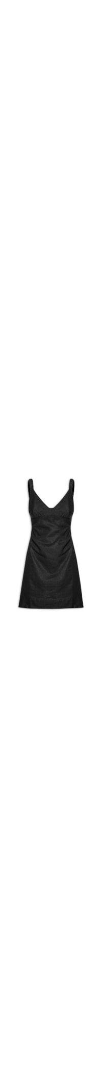 Vestido Curto Alça - Preto