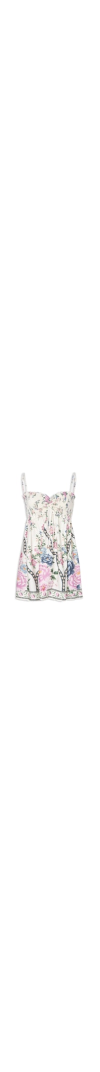 Vestido Curto Alça Romance - Off White