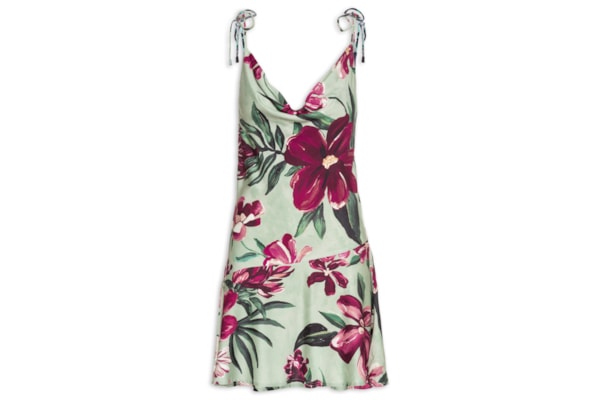 Vestido Curto Alças Lineia - Verde