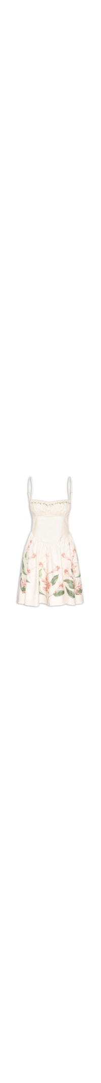Vestido Curto Alcinha Brinco De Princesa - Branco
