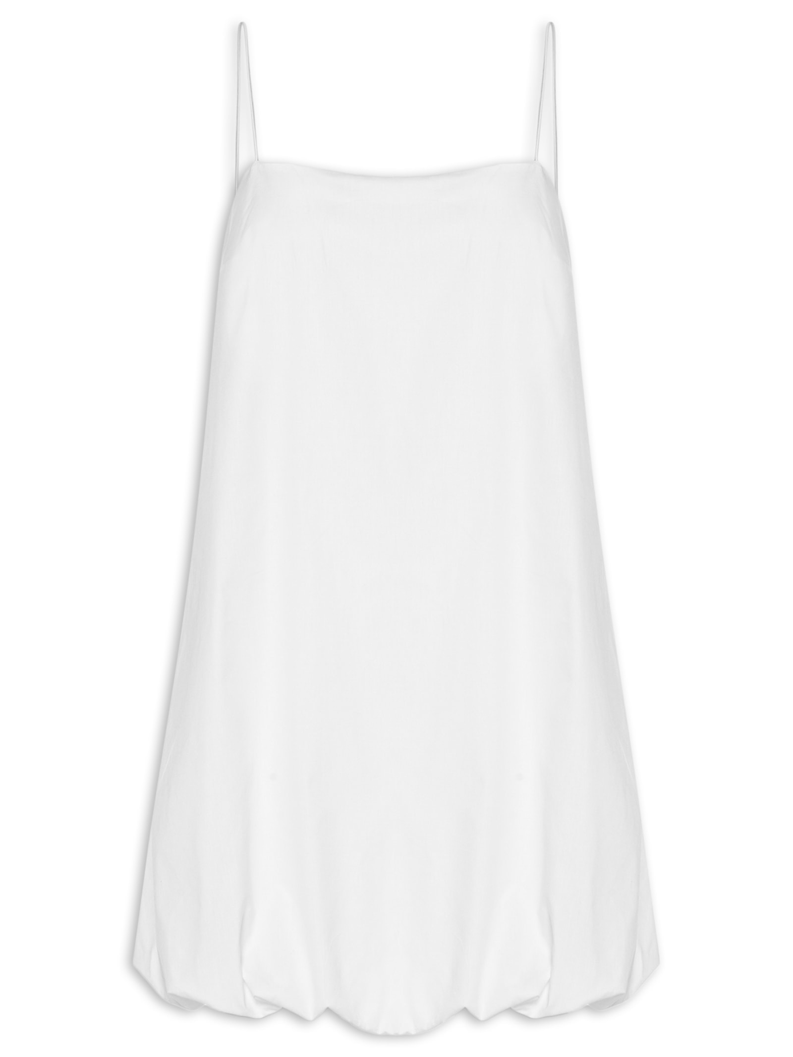 Vestido Curto Algodão Balonê Branco Dress To