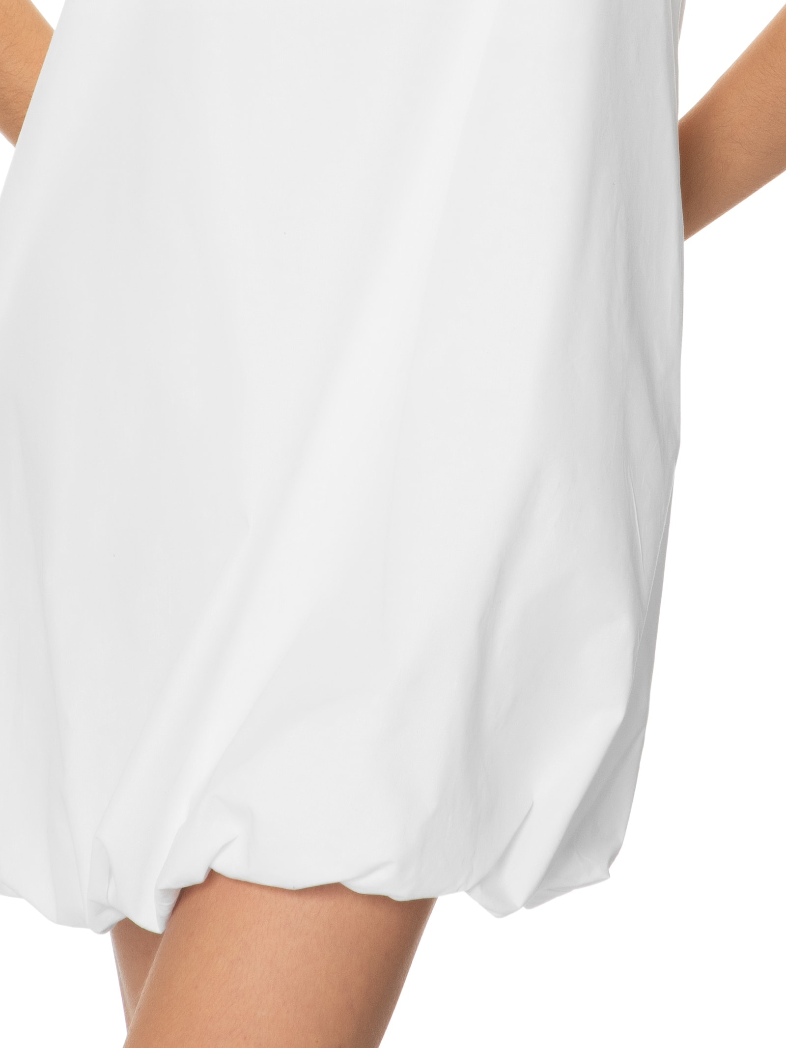 Vestido Curto Algodão Balonê Branco Dress To