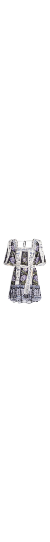 Vestido Curto Alina - Azul