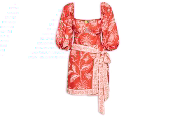 Vestido Curto Amalfi - Vermelho