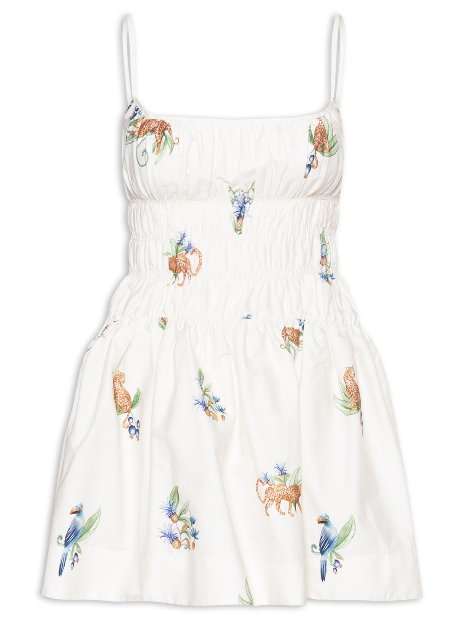 Vestido Curto Aninha Branco Farm