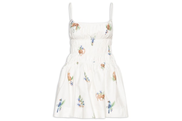 Vestido Curto Aninha - Branco