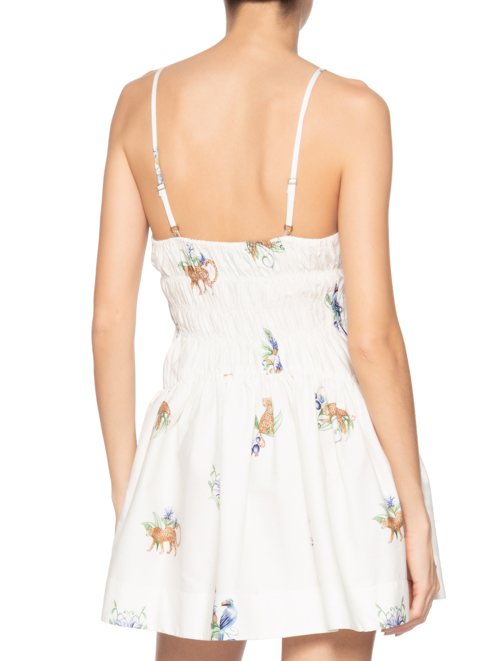 Vestido Curto Aninha Branco Farm