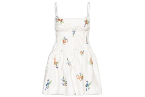 Vestido Curto Aninha - Branco