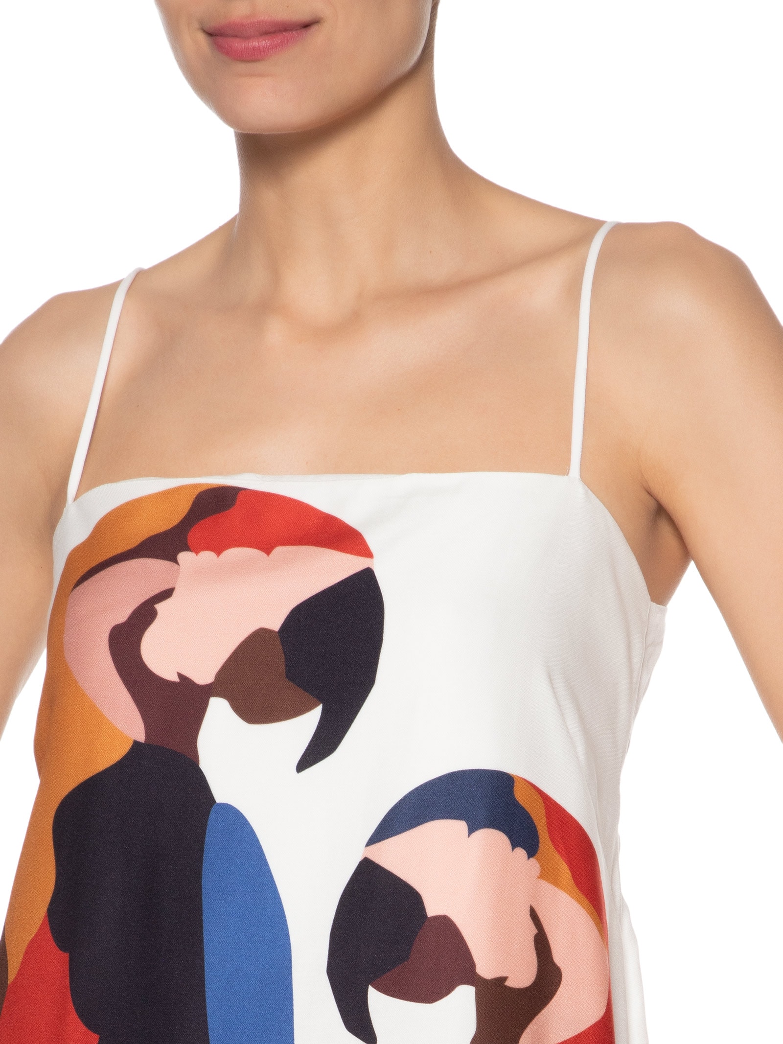 Vestido Curto Araraquara Branco Farm