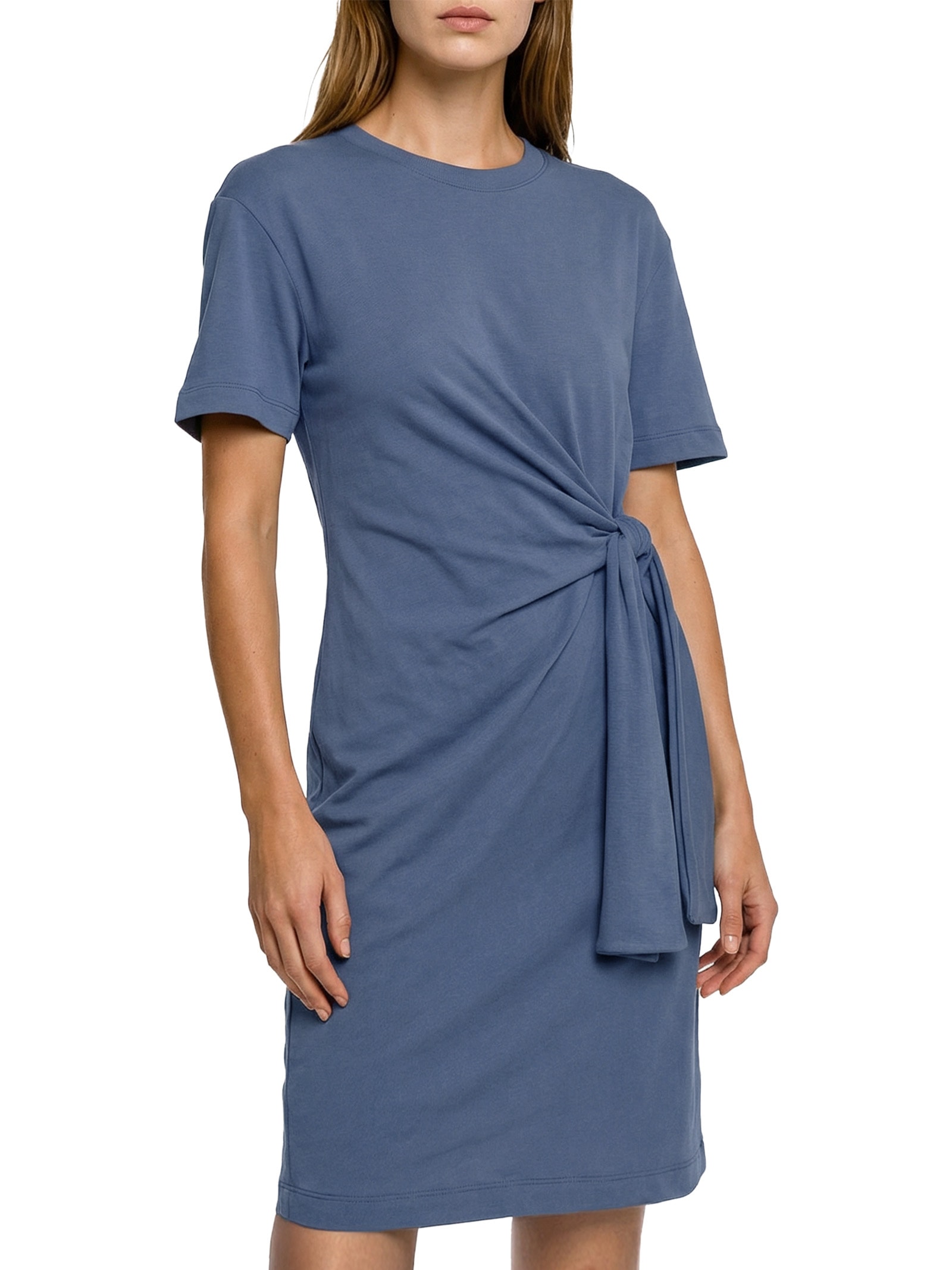 Vestido Curto Azul Hering