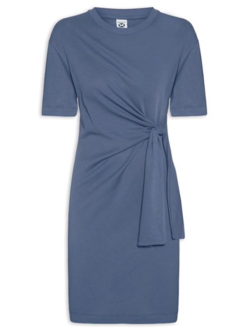Vestido Curto - Azul