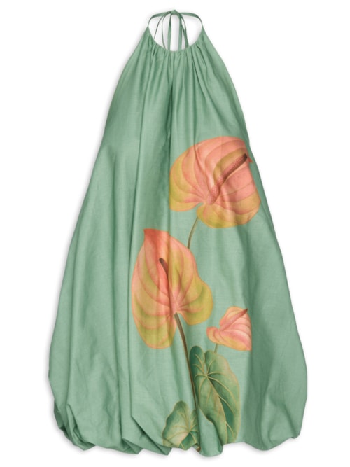 Vestido Curto Balone Anturio – Verde