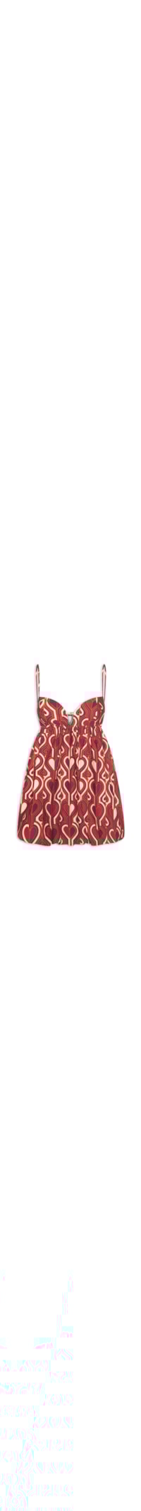 Vestido Curto Balonê Chamego - Vermelho