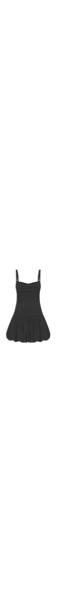 Vestido Curto Balonê - Preto