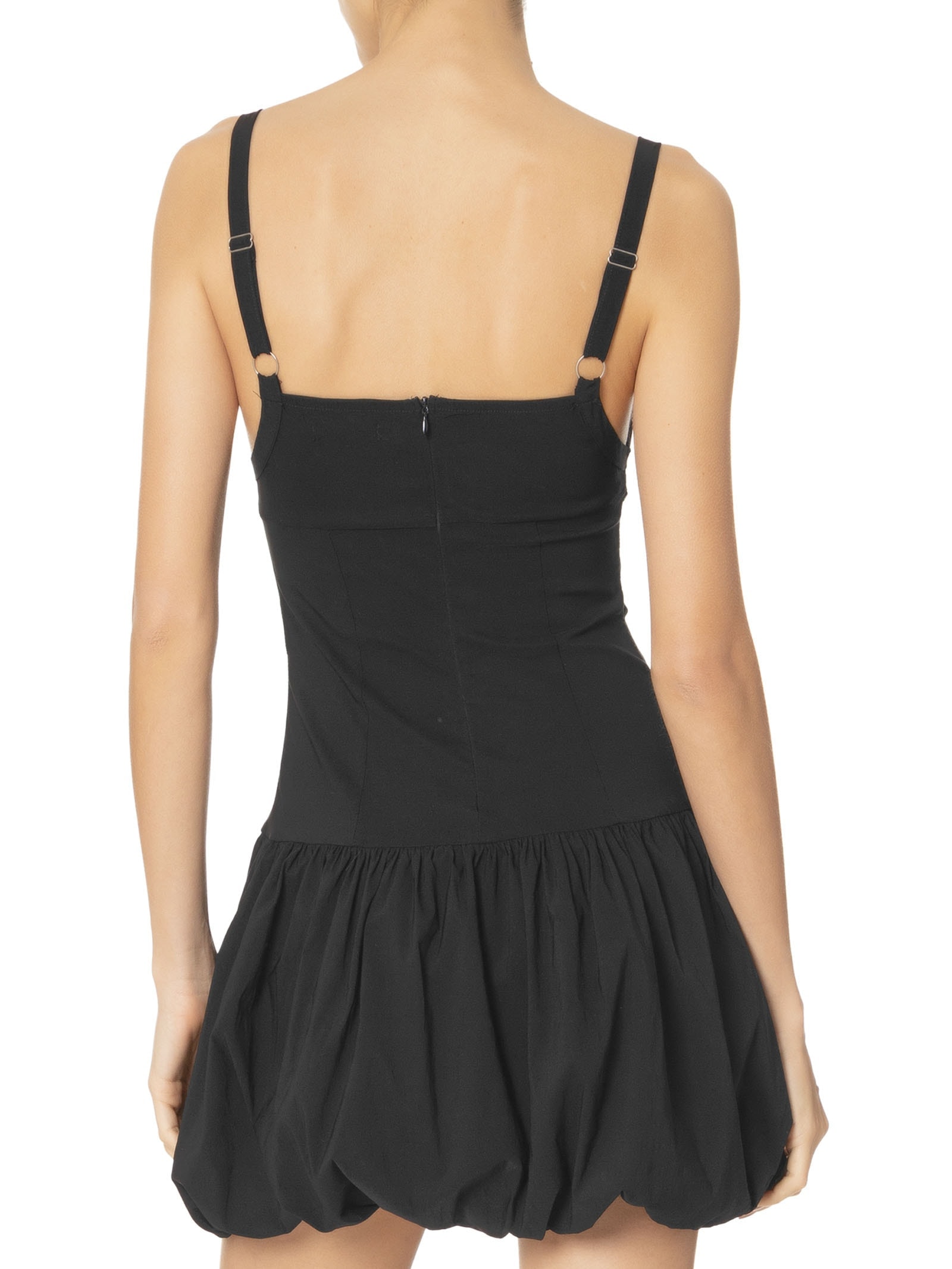 Vestido Curto Balonê Preto Market 33