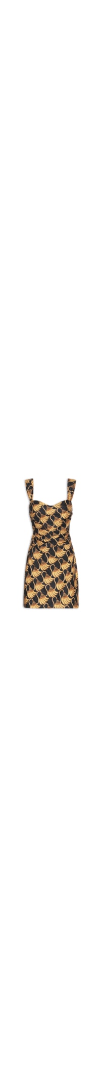 Vestido Curto Banana Tassel - Preto