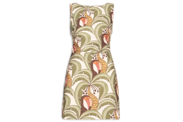 Vestido Curto Bananada De Tucano - Verde