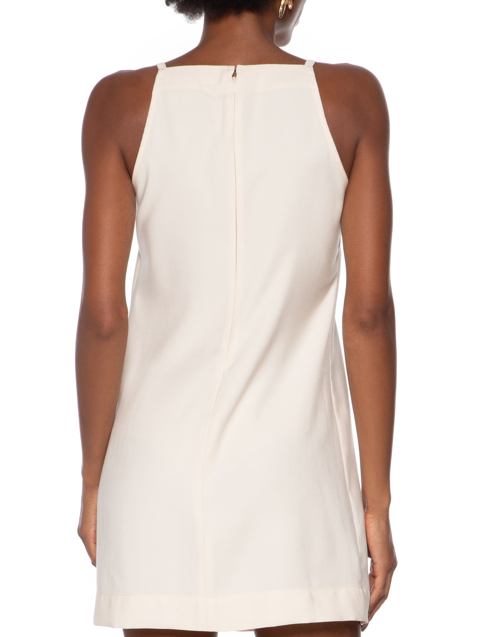 Vestido Curto Bege Hering