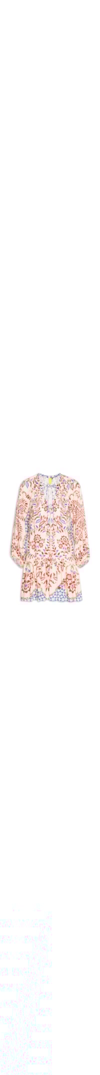 Vestido Curto Borbolina - Bege