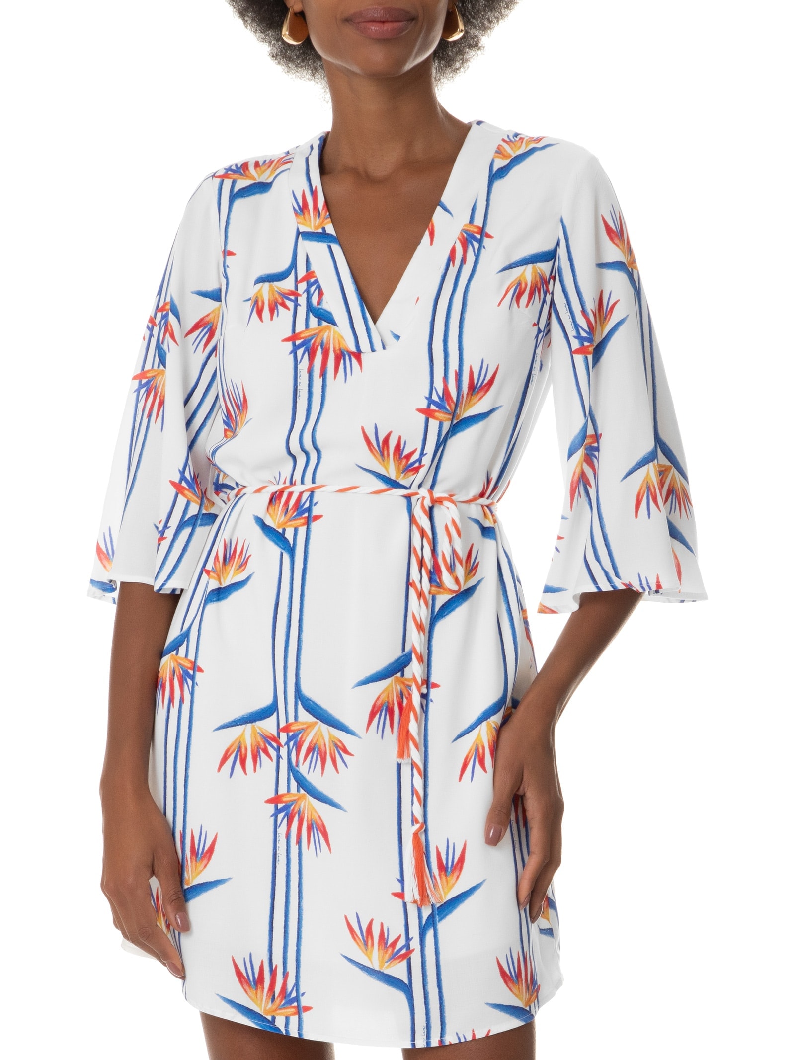 Vestido Curto Branco Lez A Lez