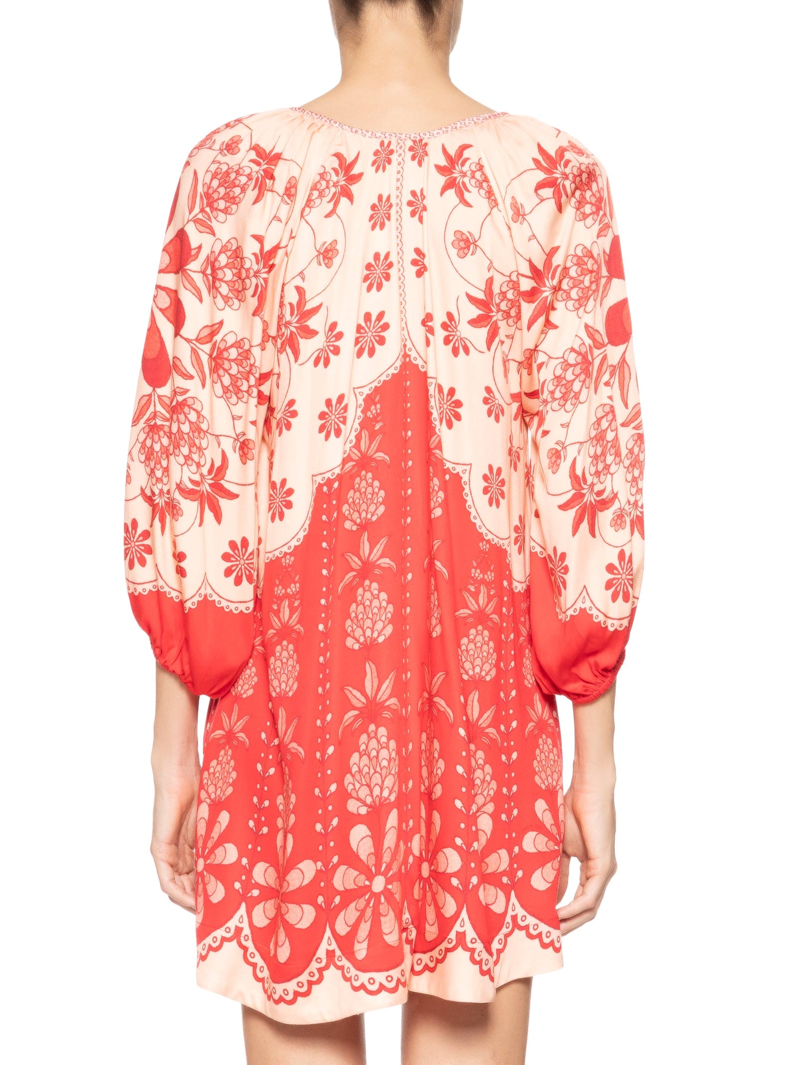 Vestido Curto Caetana Vermelho  Farm