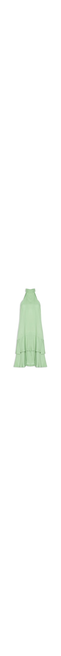 Vestido Curto Cava Americana - Verde
