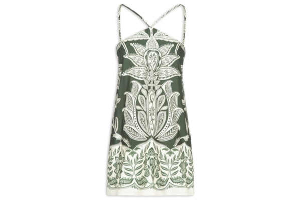 Vestido Curto Céu De Arara - Verde